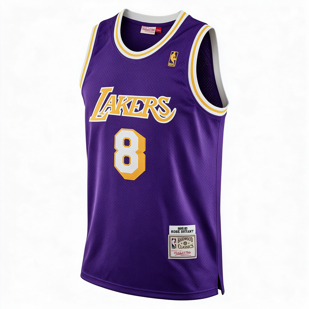Mitchell & Ness Los Angeles Lakers Kobe Bryant #8 Hardwood Classics Swingman Jersey – Purple