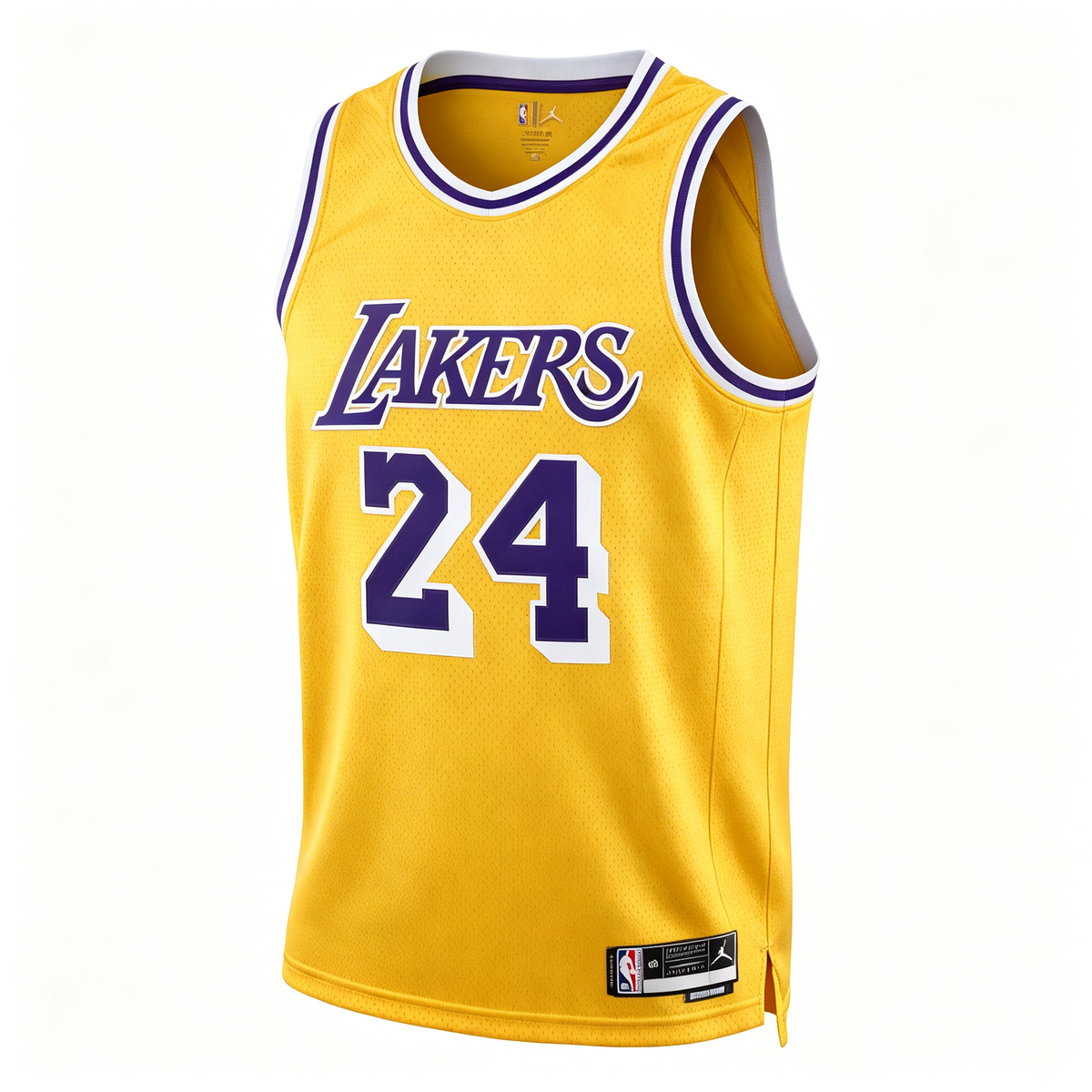 Nike Los Angeles Lakers Kobe Bryant #24 Icon Edition Swingman Jersey – Yellow