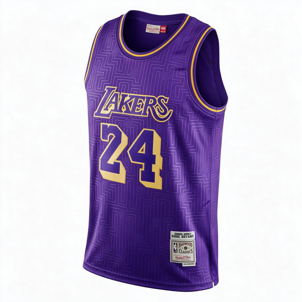 Mitchell & Ness Los Angeles Lakers Kobe Bryant #24 Snake Print Swingman Jersey – Black