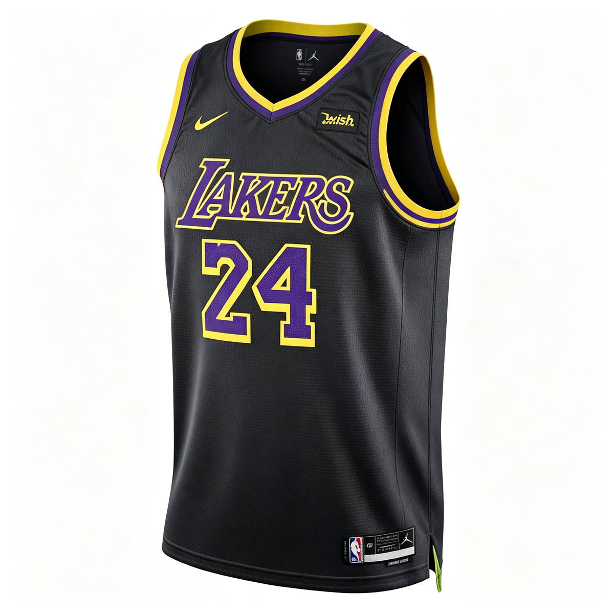 Nike Los Angeles Lakers Kobe Bryant #24 Statement Edition Swingman Jersey – Black