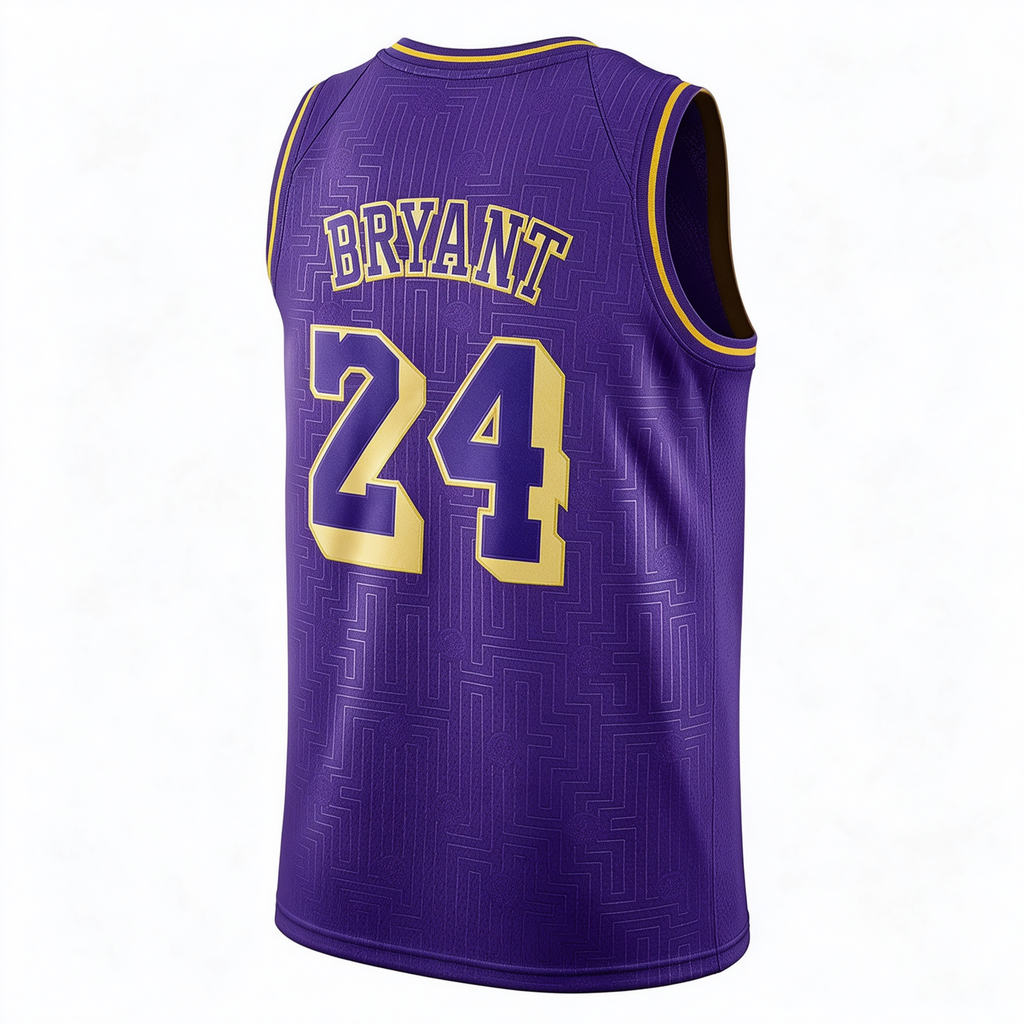 Mitchell & Ness Los Angeles Lakers Kobe Bryant #24 Snake Print Swingman Jersey – Black