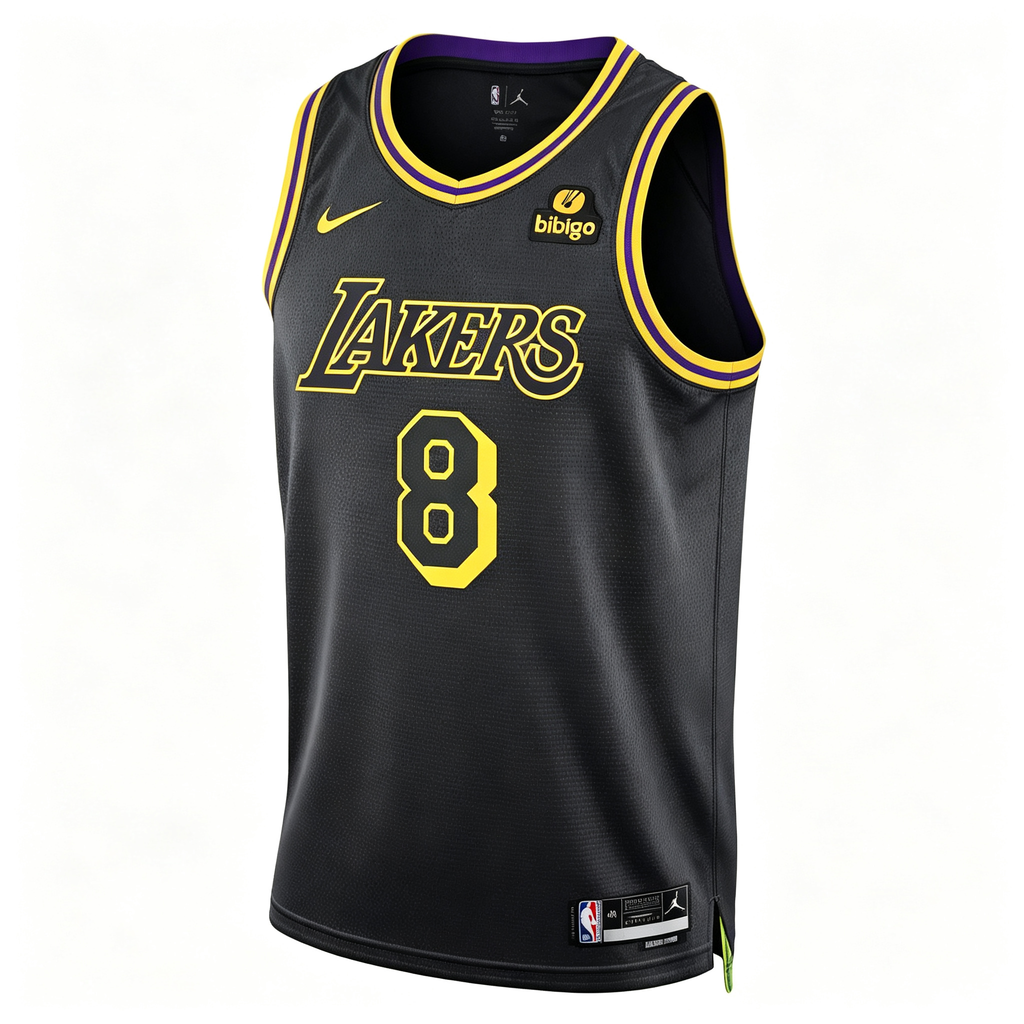 Jordan Brand Los Angeles Lakers Kobe Bryant #8 Statement Edition Swingman Jersey – Black
