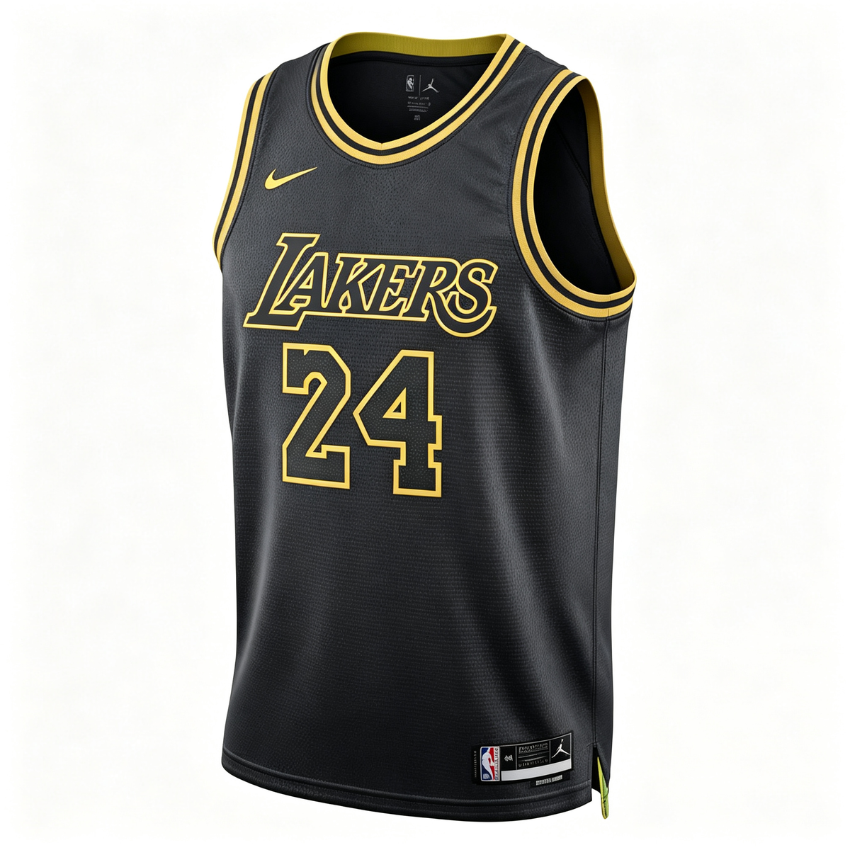 Jordan Brand Los Angeles Lakers Kobe Bryant #24 Statement Edition Swingman Jersey – Black
