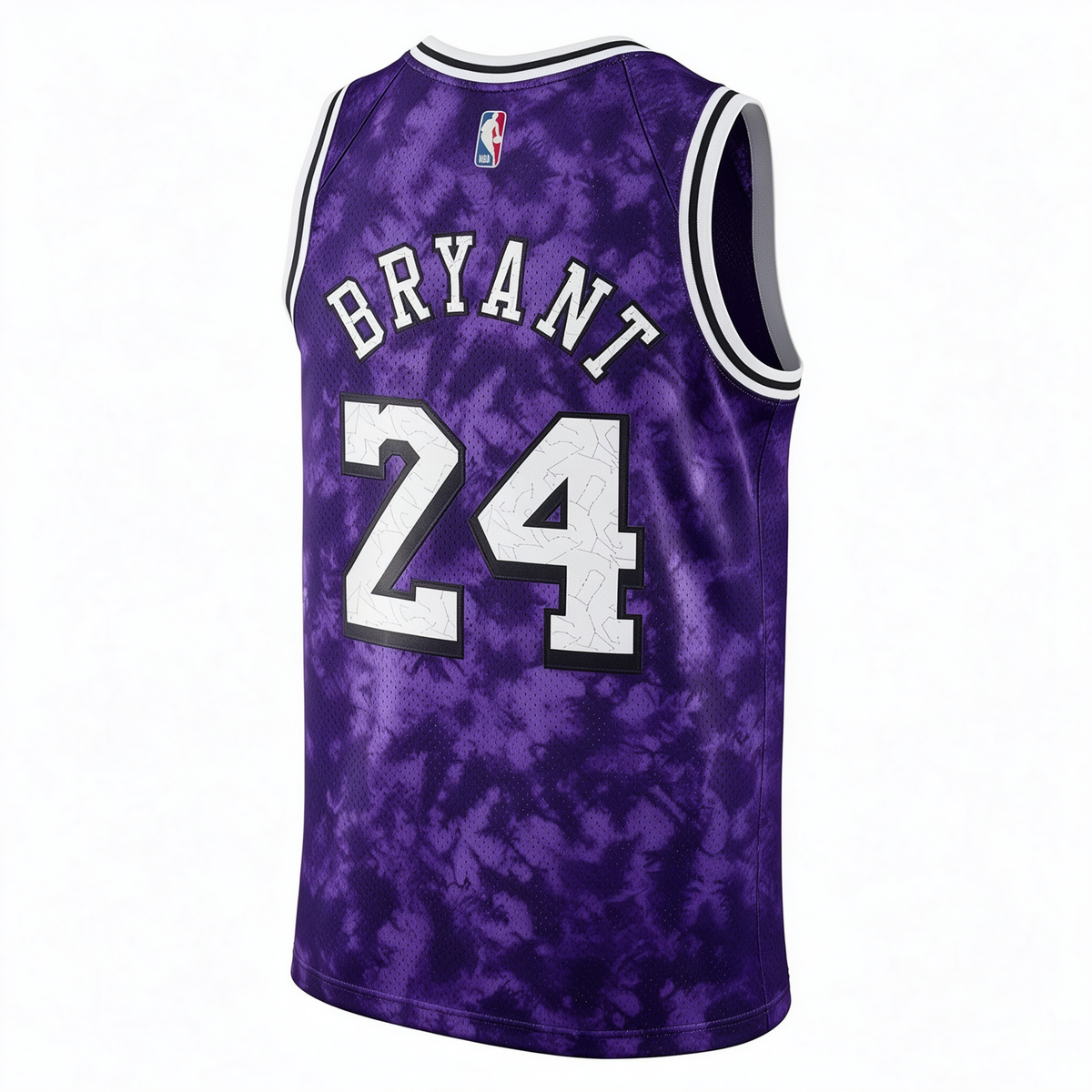 Mitchell & Ness Los Angeles Lakers Kobe Bryant #24 Hardwood Classics Jersey – Galaxy Tie Dye