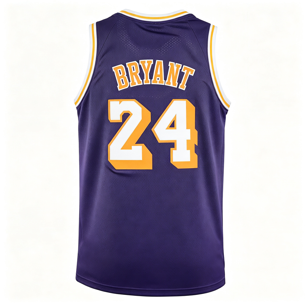 Jordan Brand Los Angeles Lakers Kobe Bryant #24 Statement Edition Swingman Jersey – Purple