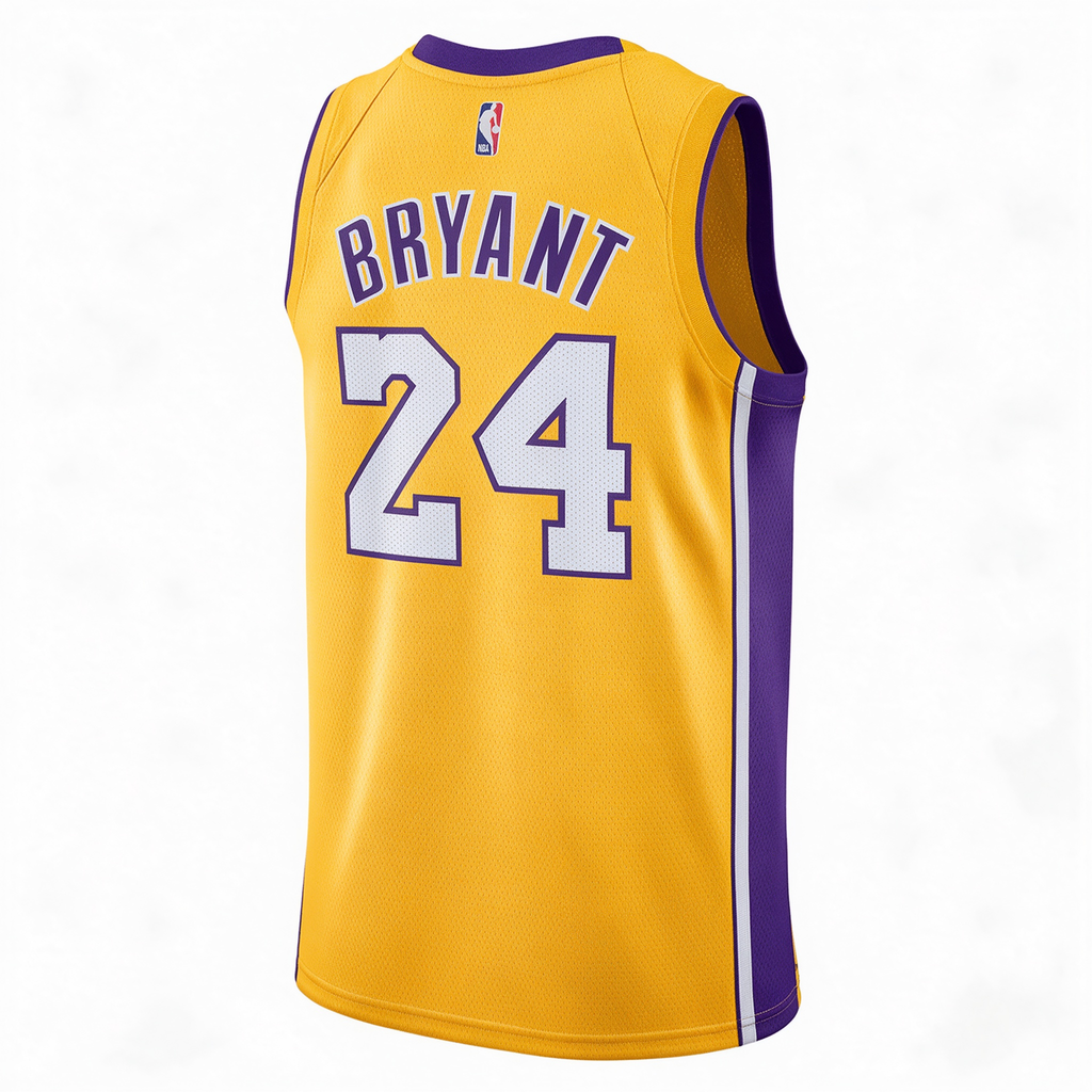 Mitchell & Ness Los Angeles Lakers Kobe Bryant #24 Hardwood Classics Swingman Jersey – Gold