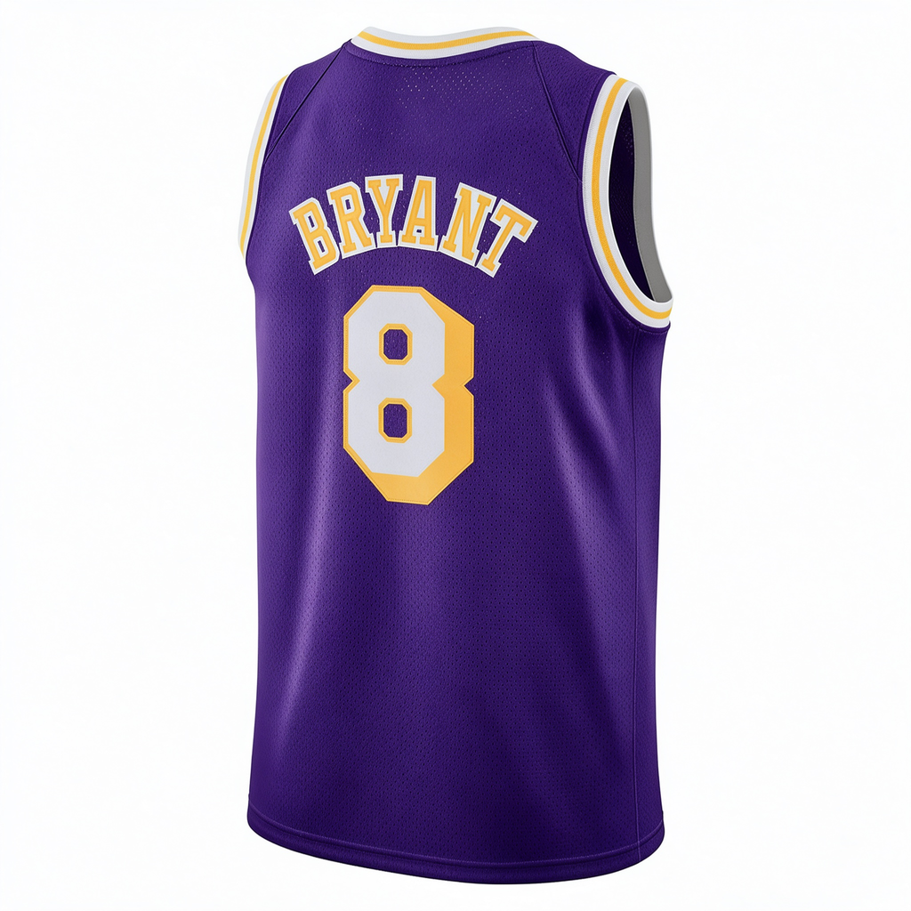 Mitchell & Ness Los Angeles Lakers Kobe Bryant #8 Hardwood Classics Swingman Jersey – Purple