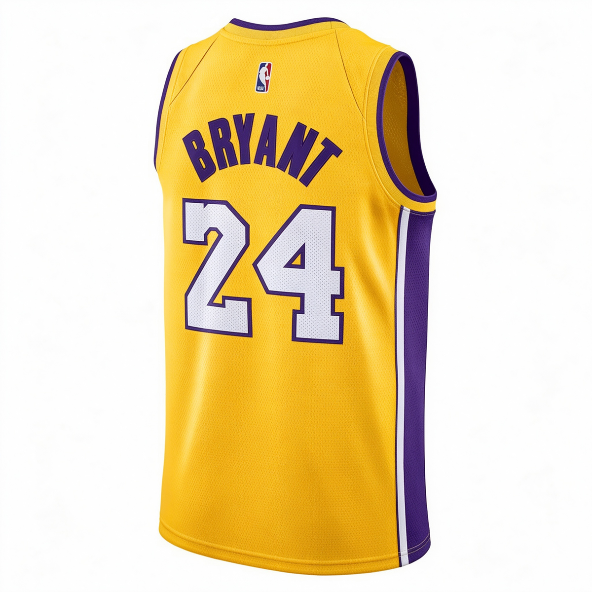 Nike Los Angeles Lakers Kobe Bryant #24 Icon Edition Swingman Jersey – Light Yellow