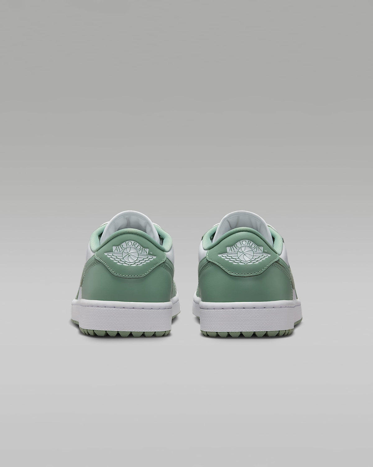 Air Jordan 1 Low OG White Jade Green Leather Sneakers