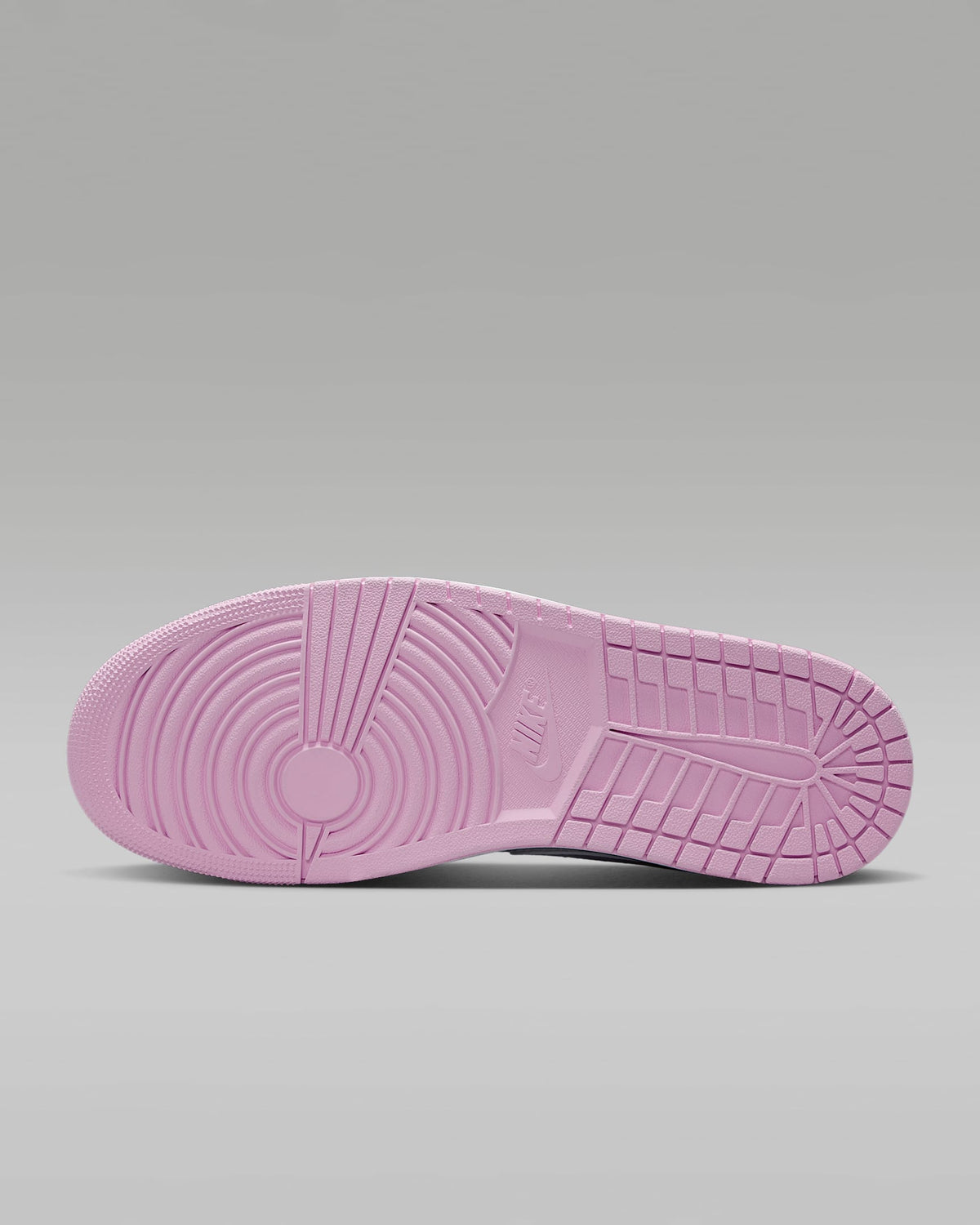 Air Jordan 1 Low White Pink Mixed-Material Sneakers