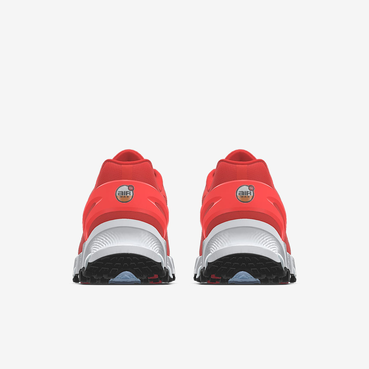 Nike Air Max DN By You – Bright Red/Black/White Custom Sneaker