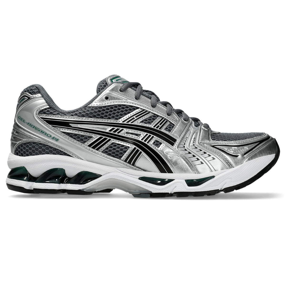 Asics Gel-Kayano 14 Dark Grey / Metallic Silver / Black