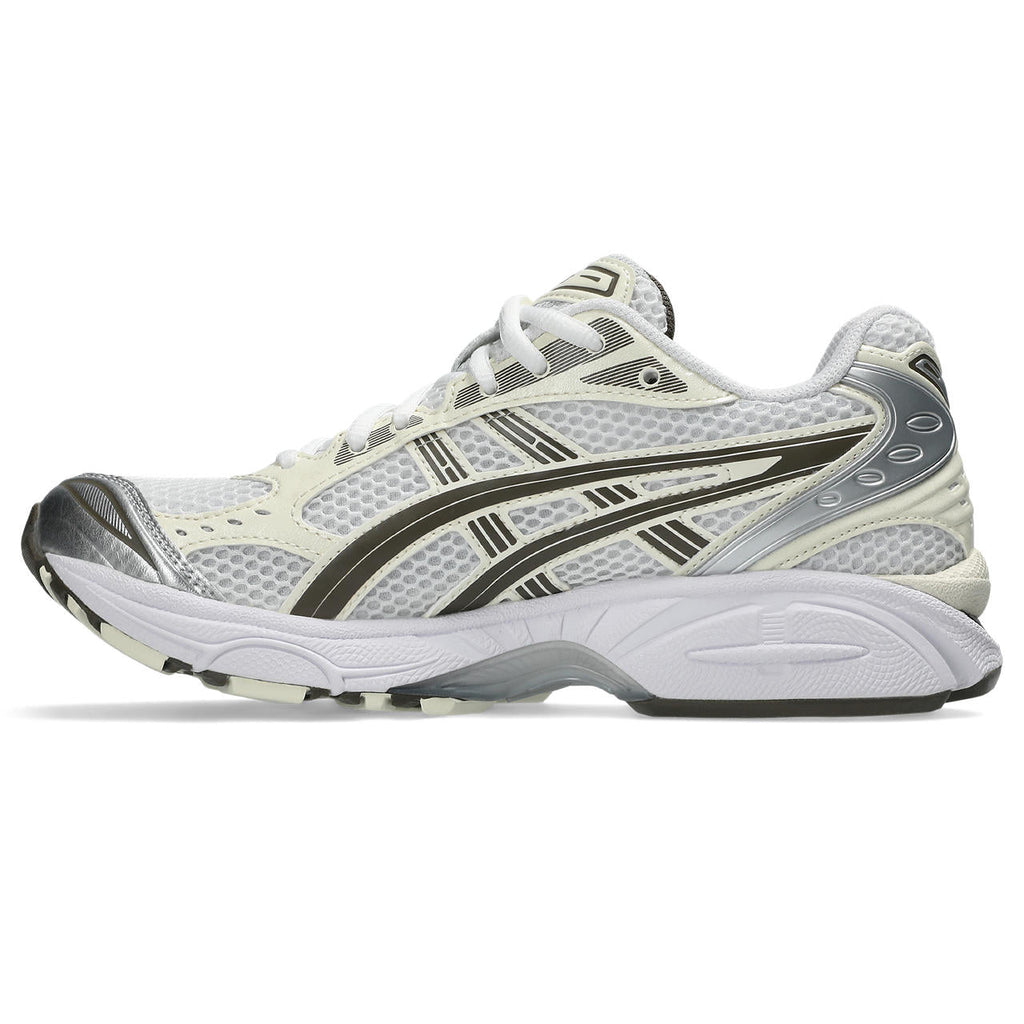 Asics Gel-Kayano 14 White / Olive / Metallic Silver