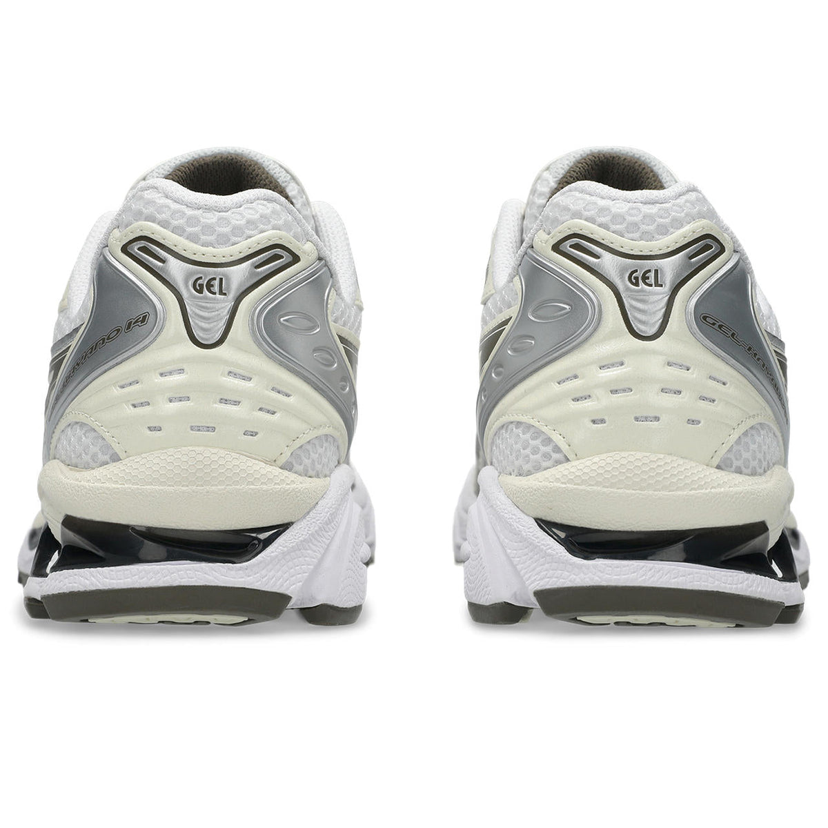 Asics Gel-Kayano 14 White / Olive / Metallic Silver