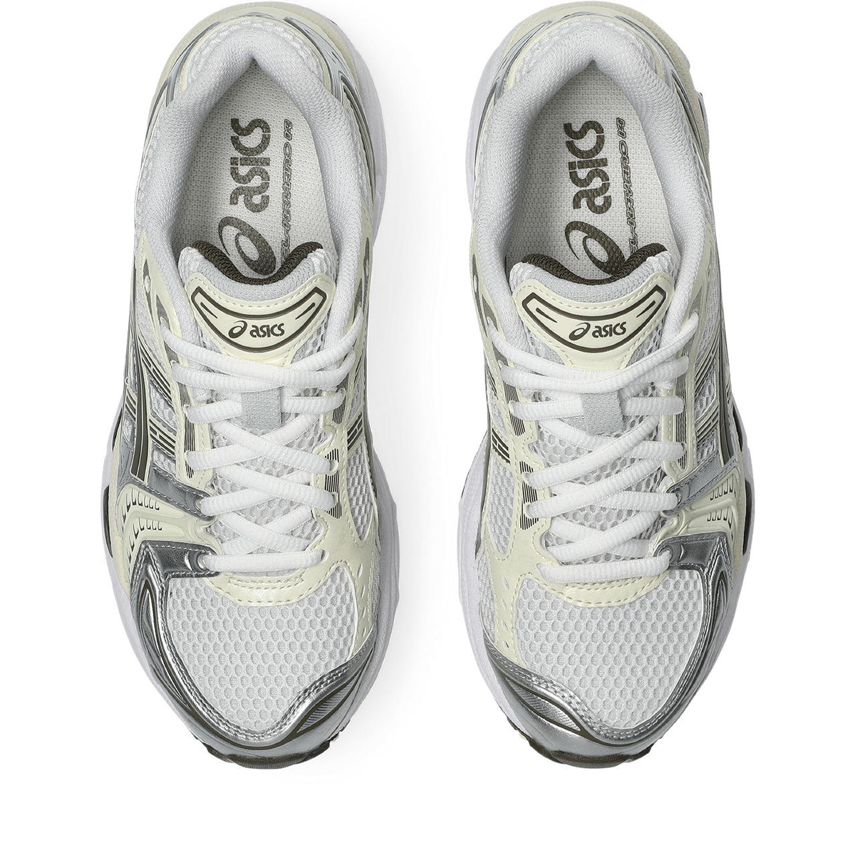 Asics Gel-Kayano 14 White / Olive / Metallic Silver