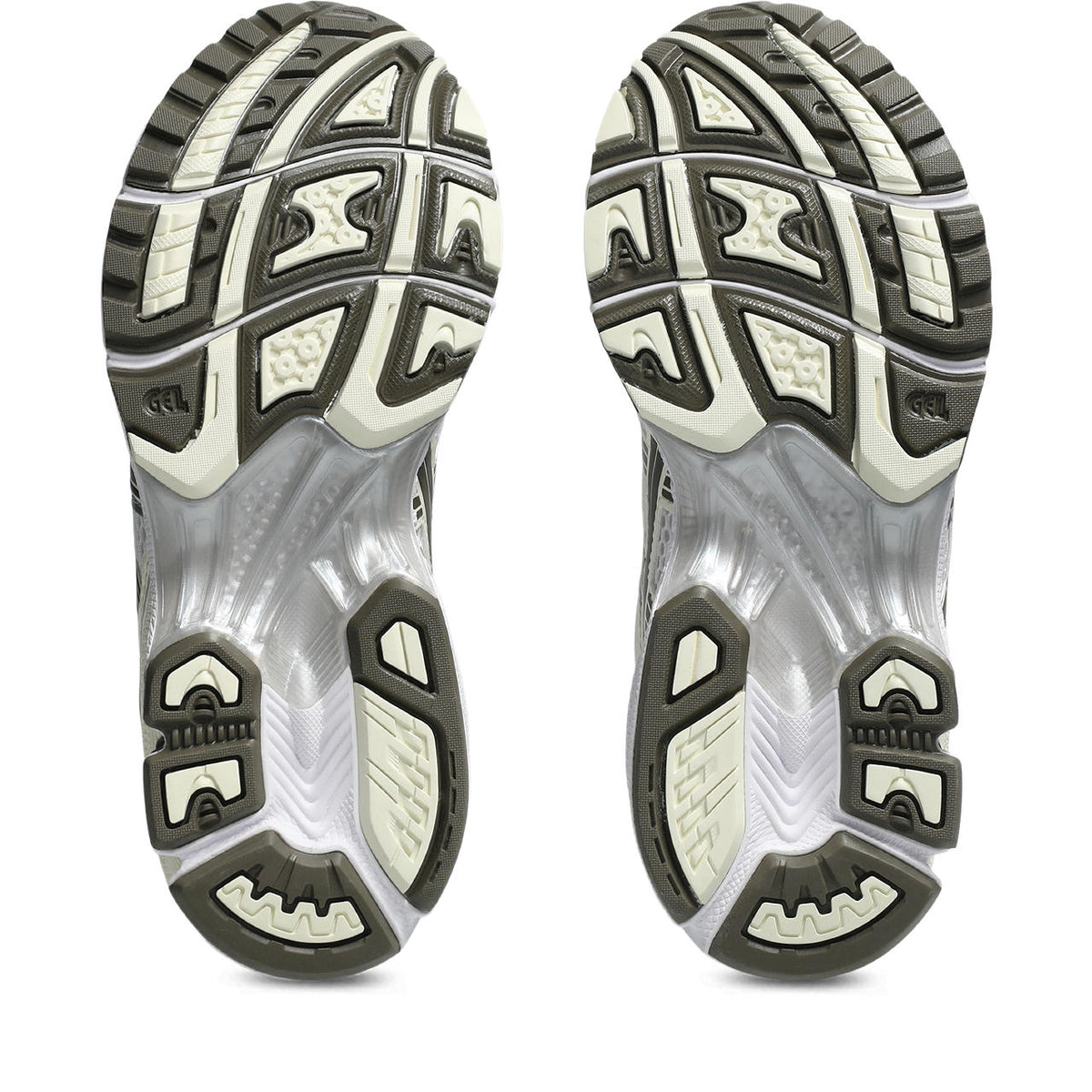 Asics Gel-Kayano 14 White / Olive / Metallic Silver