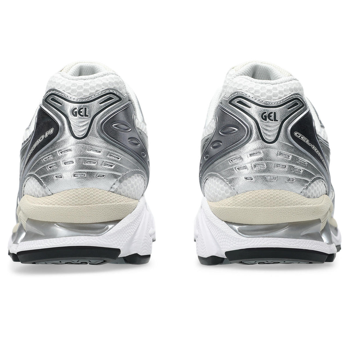 Asics Gel-Kayano 14 White / Metallic Silver / Dark Green
