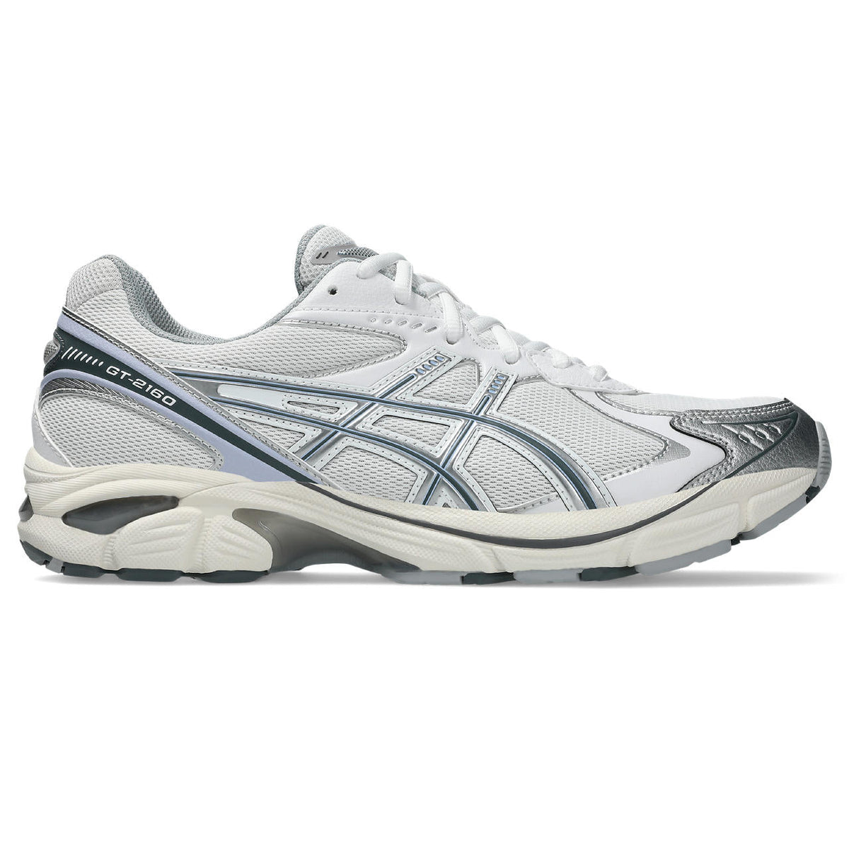 Asics GT-2160 White / Silver / Light Blue