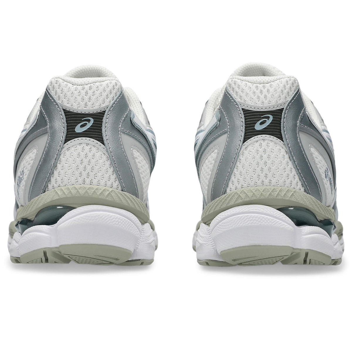 Asics Gel-Kayano 14 – White/Silver/Light Blue/Olive Sneaker