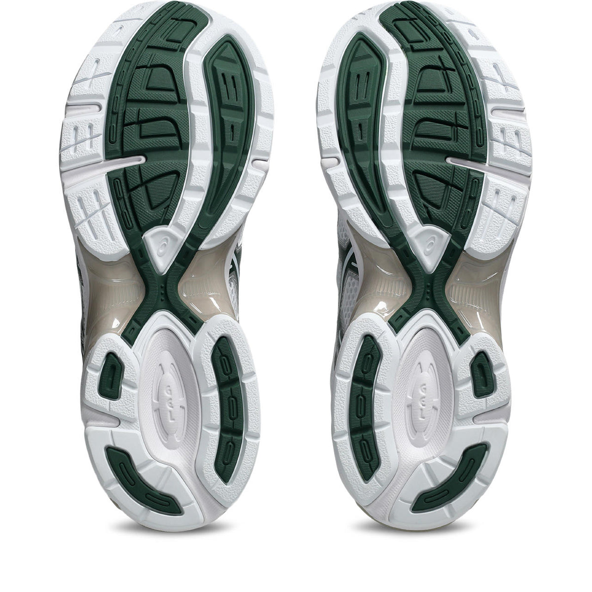 Asics Gel-1130 – White/Silver/Dark Green Sneaker