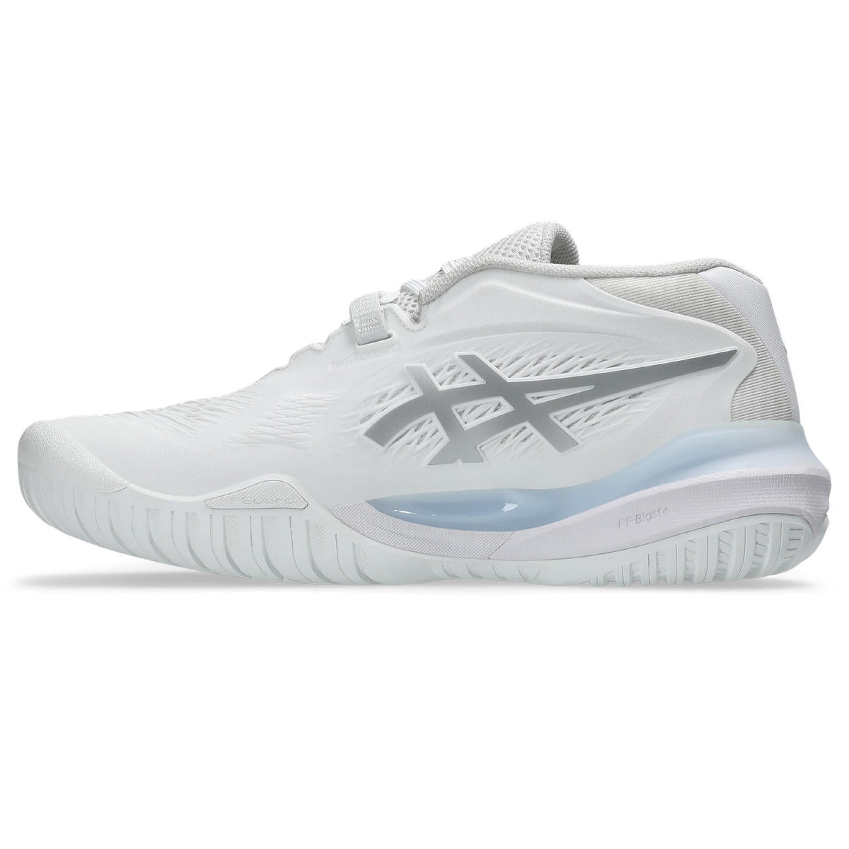 Asics Gel-Resolution – White/Silver Tennis Sneaker