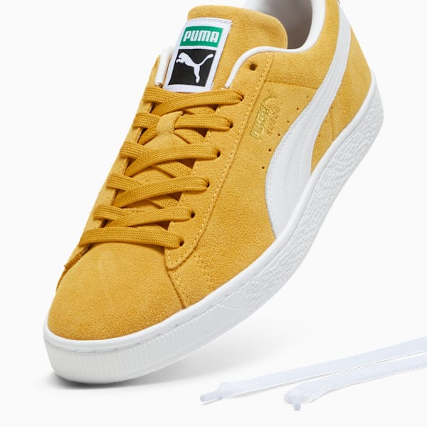 PUMA Suede Classic Mustard Yellow-White