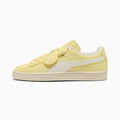 PUMA Suede Vintage Pastel Yellow-Off-White Badge-Gum Sole