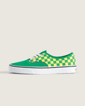 Vans Authentic Green-Yellow Checkerboard