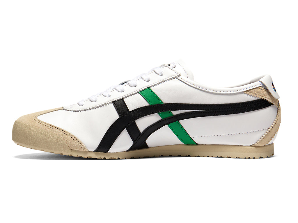 Onitsuka Tiger Mexico 66 Unisex Sneakers – White / Green / Black