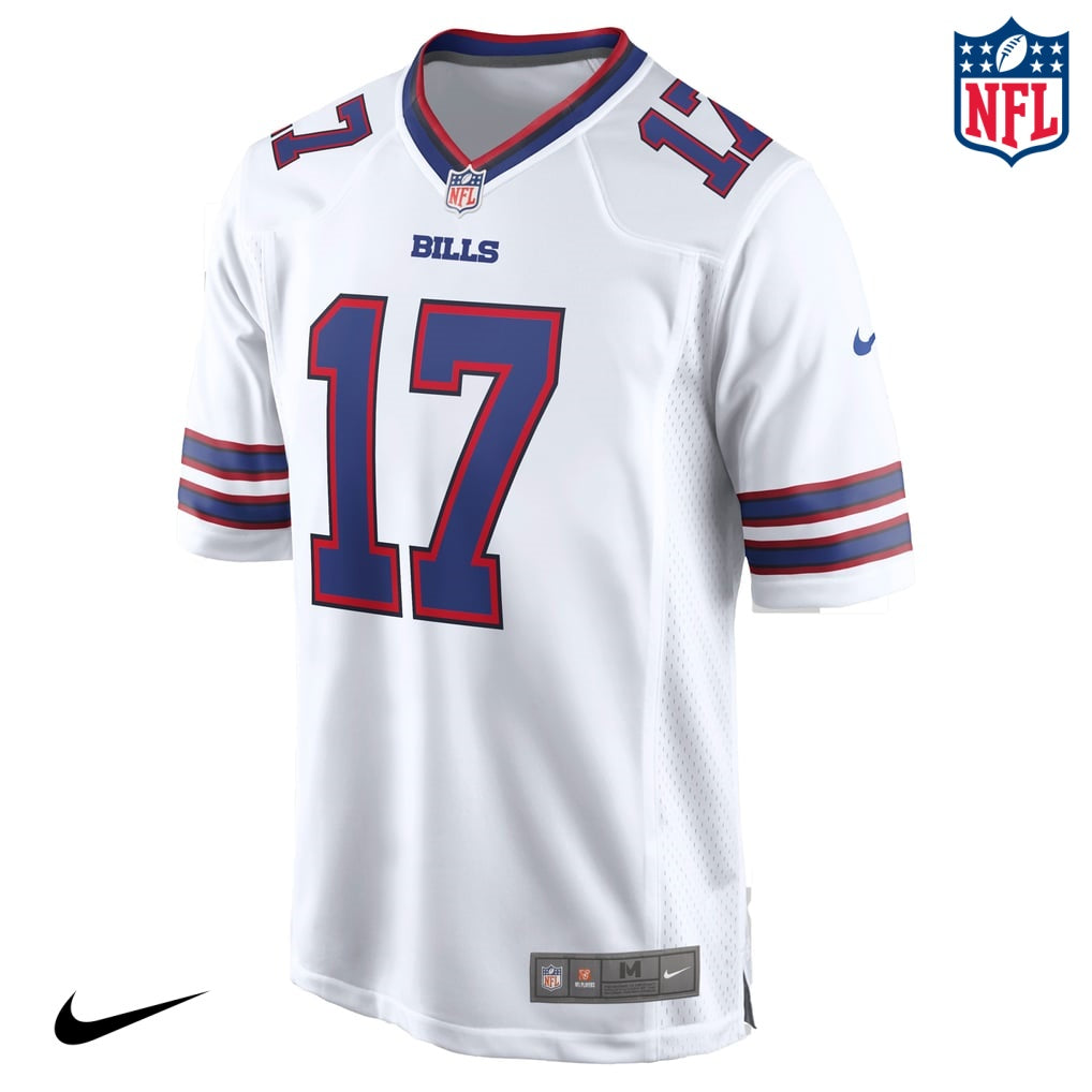 Nike Josh Allen #17 Buffalo Bills Gray Alternate Unisex NFL Jersey