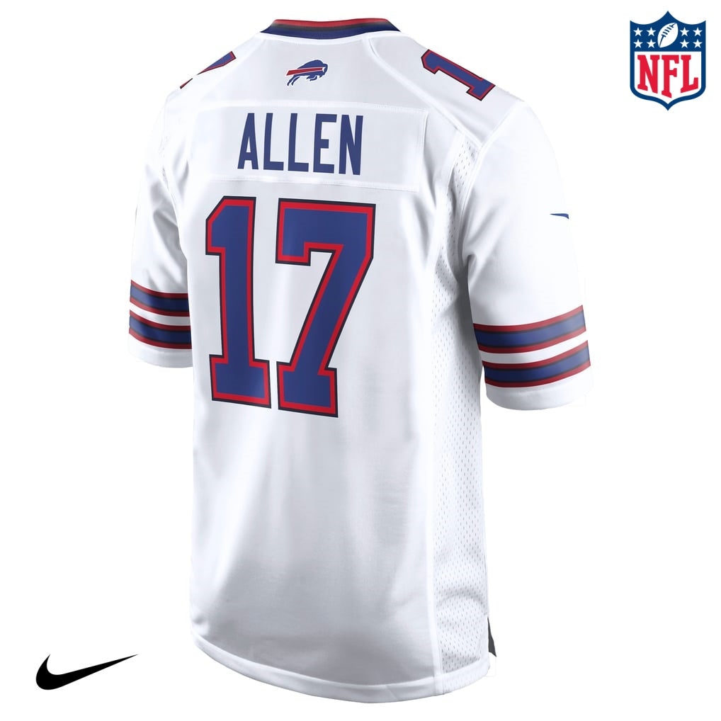 Nike Josh Allen #17 Buffalo Bills Gray Alternate Unisex NFL Jersey