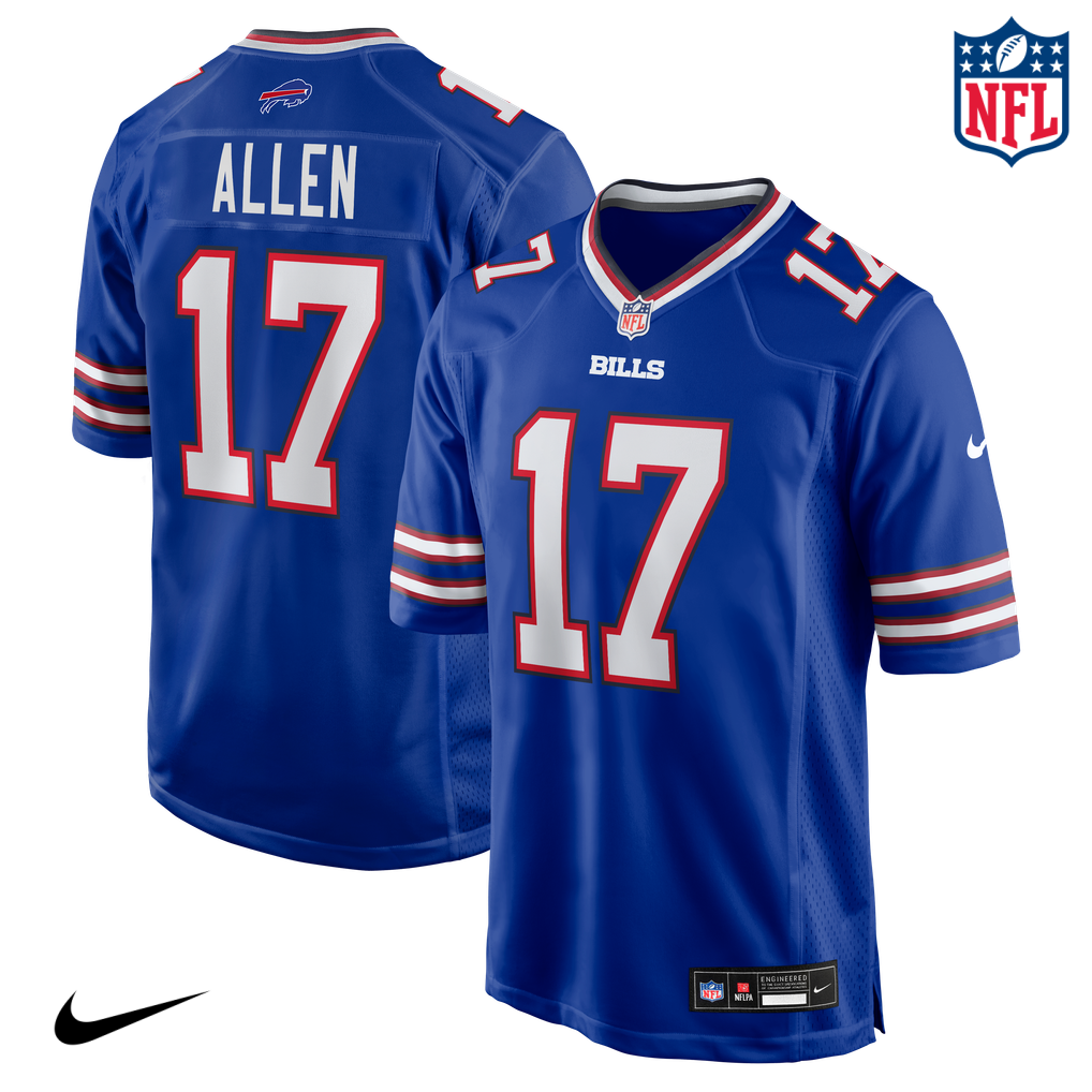 Nike Josh Allen #17 Buffalo Bills Royal Blue Home Unisex NFL Jersey