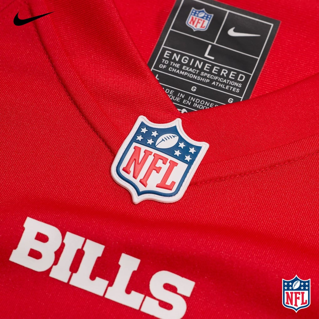 Nike Buffalo Bills Custom Red Game Jersey