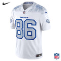 Nike Dalton Kincaid #86 Buffalo Bills White Frosted Vapor F.U.S.E. Limited Jersey