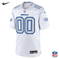 Nike Buffalo Bills Custom White Frosted Vapor F.U.S.E. Limited Jersey