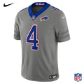 Nike James Cook #4 Buffalo Bills Gray Alternate Vapor F.U.S.E. Limited Jersey