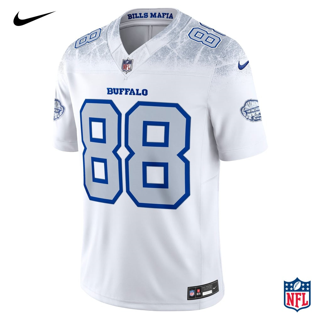 Nike Dawson Knox #88 Buffalo Bills White Frosted Vapor F.U.S.E. Limited Jersey