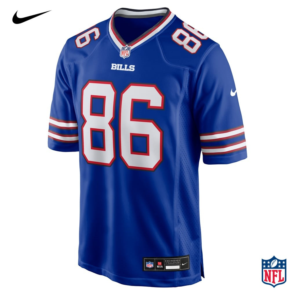 Nike Dalton Kincaid #86 Buffalo Bills Royal Blue Home Game Jersey