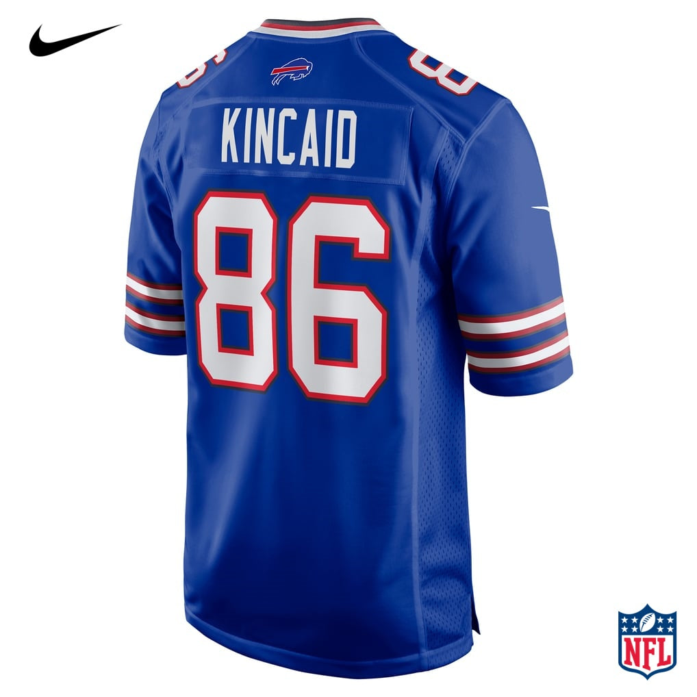 Nike Dalton Kincaid #86 Buffalo Bills Royal Blue Home Game Jersey