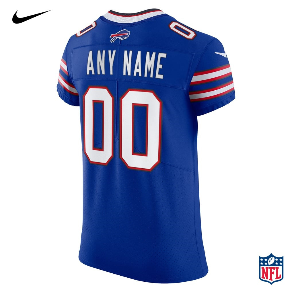 Nike Buffalo Bills Custom Royal Blue Vapor Elite Jersey