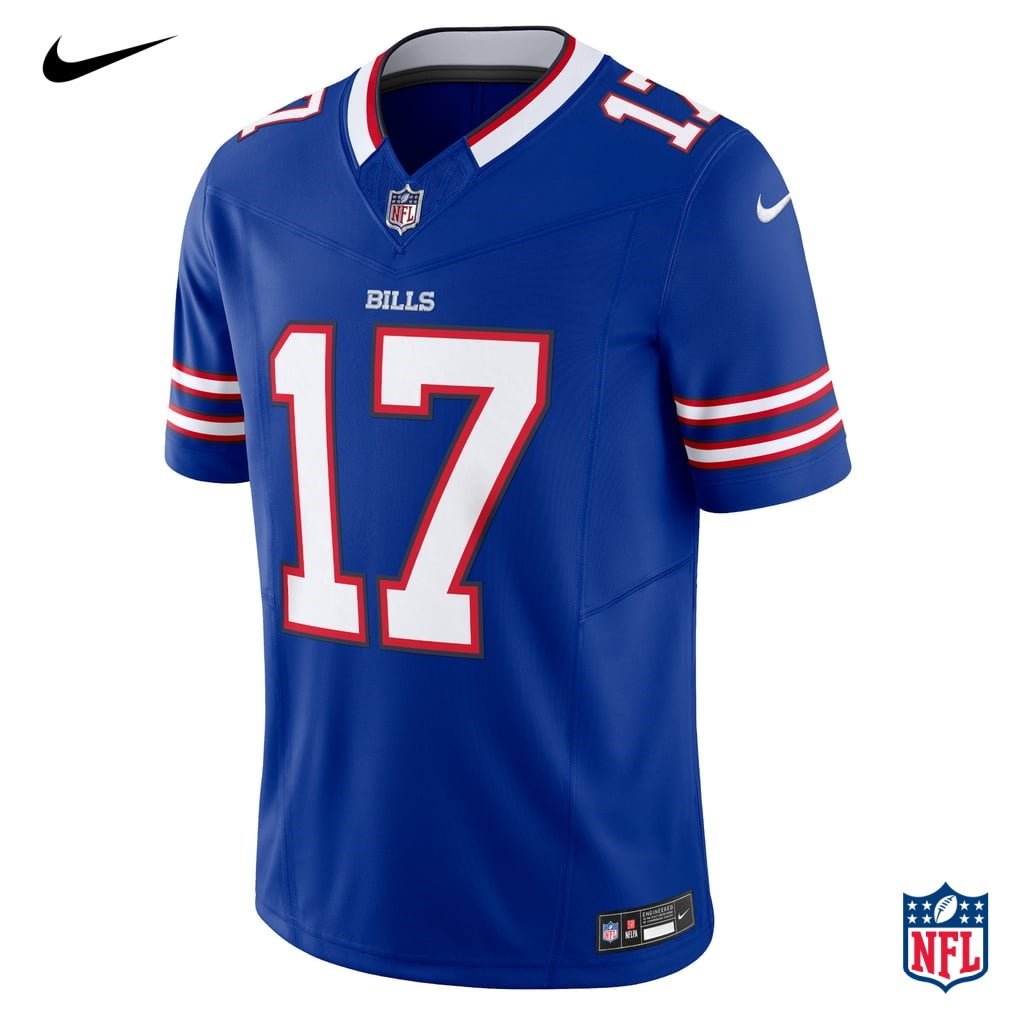 Nike Josh Allen #17 Buffalo Bills Royal Blue Home Vapor Elite Jersey