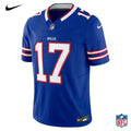 Nike Josh Allen #17 Buffalo Bills Royal Blue Home Vapor Elite Jersey