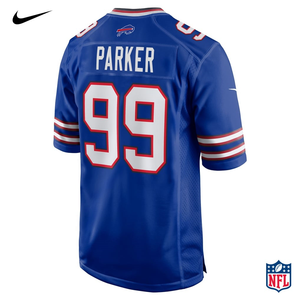 Nike Tim Parker #99 Buffalo Bills Royal Blue Home Game Jersey