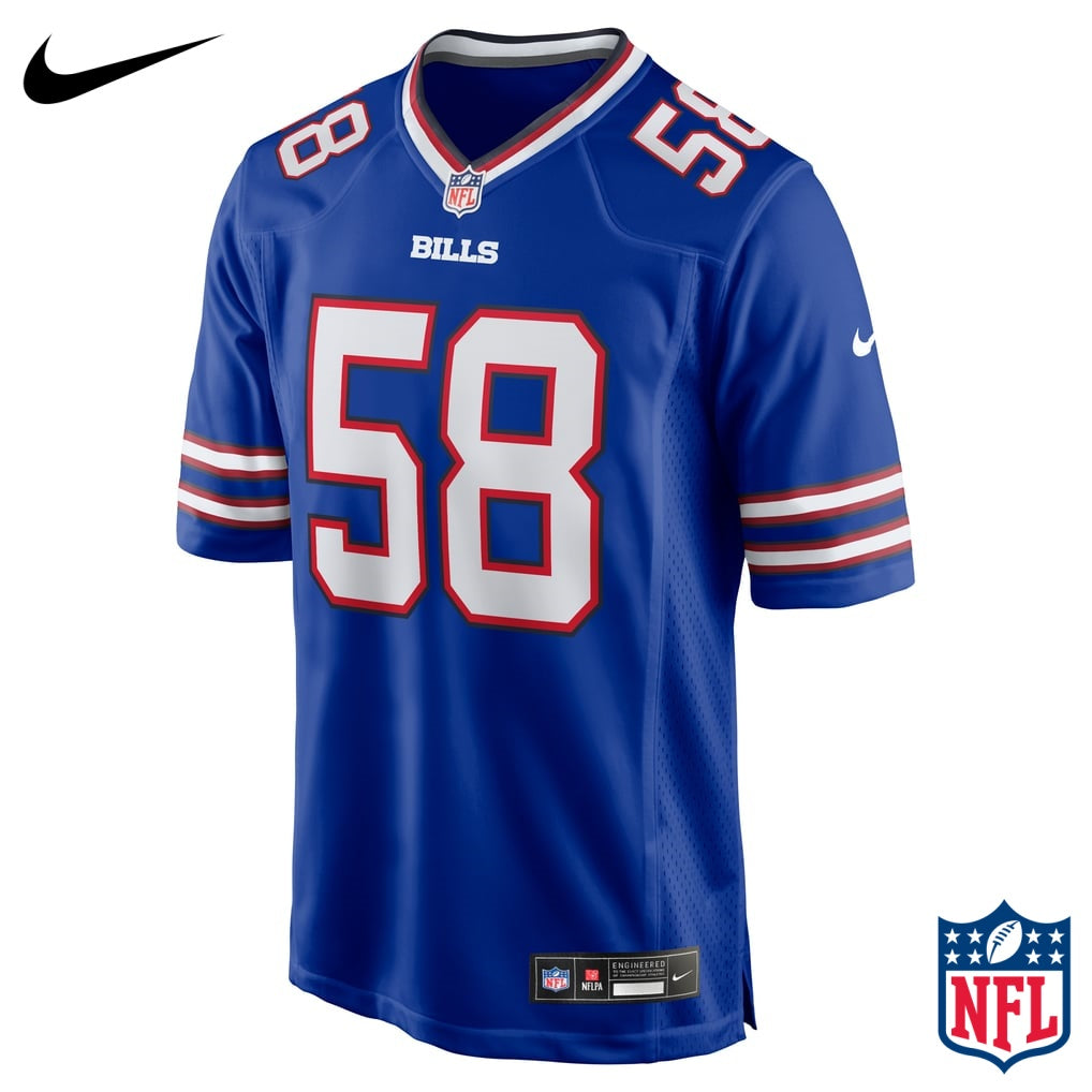 Nike Matt Milano #58 Buffalo Bills Royal Blue Home Game Jersey