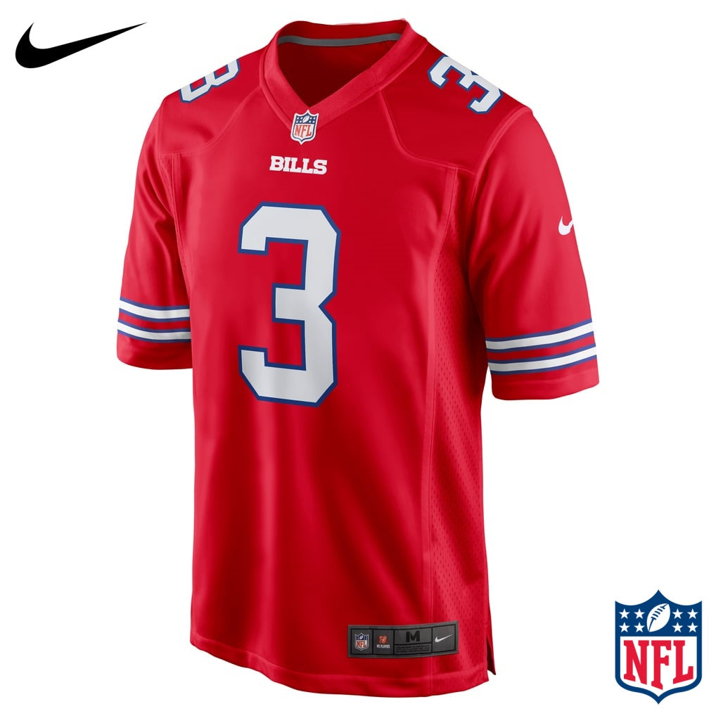Nike Damar Hamlin #3 Buffalo Bills Red Game Jersey