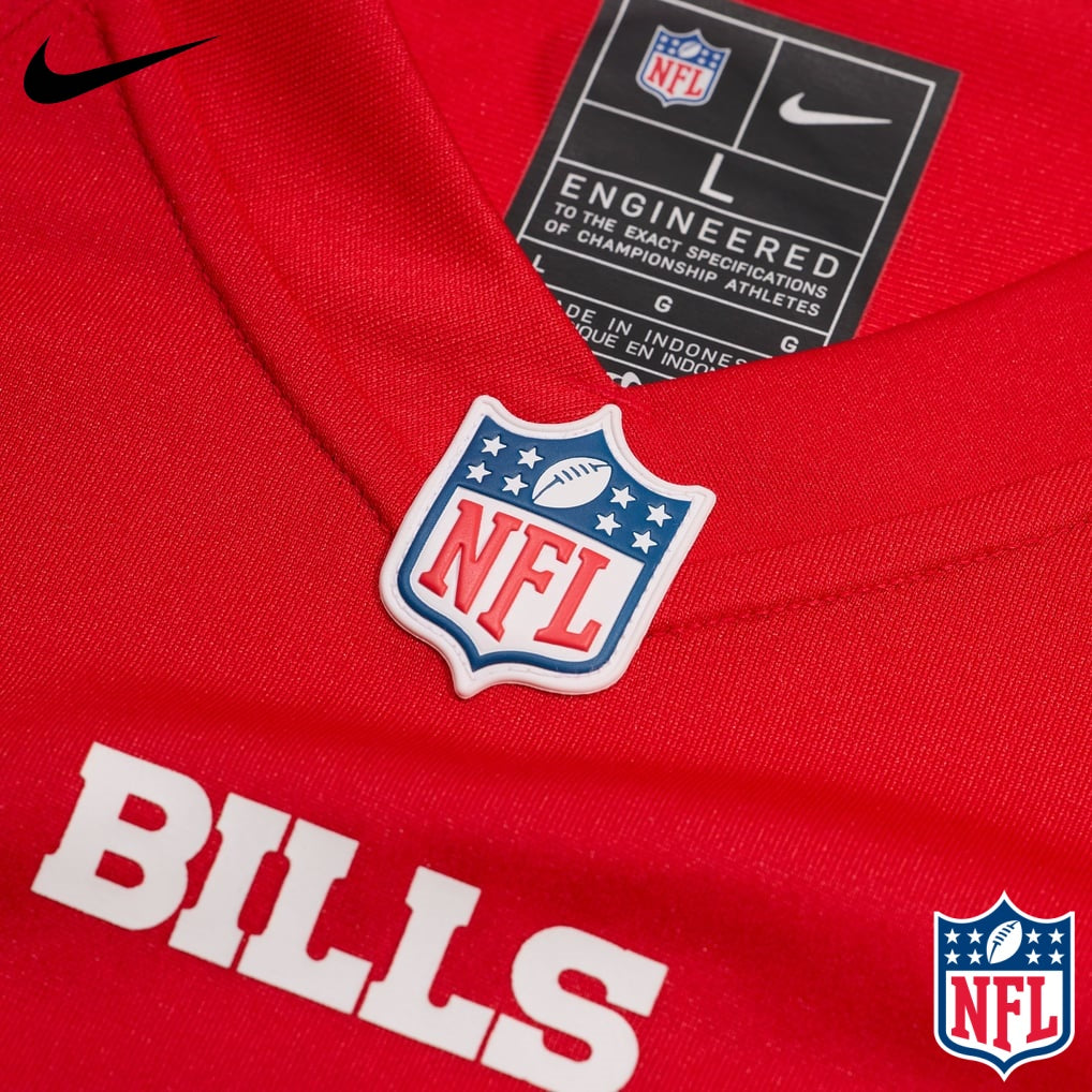 Nike Keon Coleman #0 Buffalo Bills Red Game Jersey