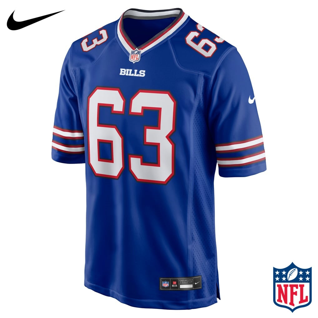 Nike Mitch Morse #63 Buffalo Bills Royal Blue Home Game Jersey
