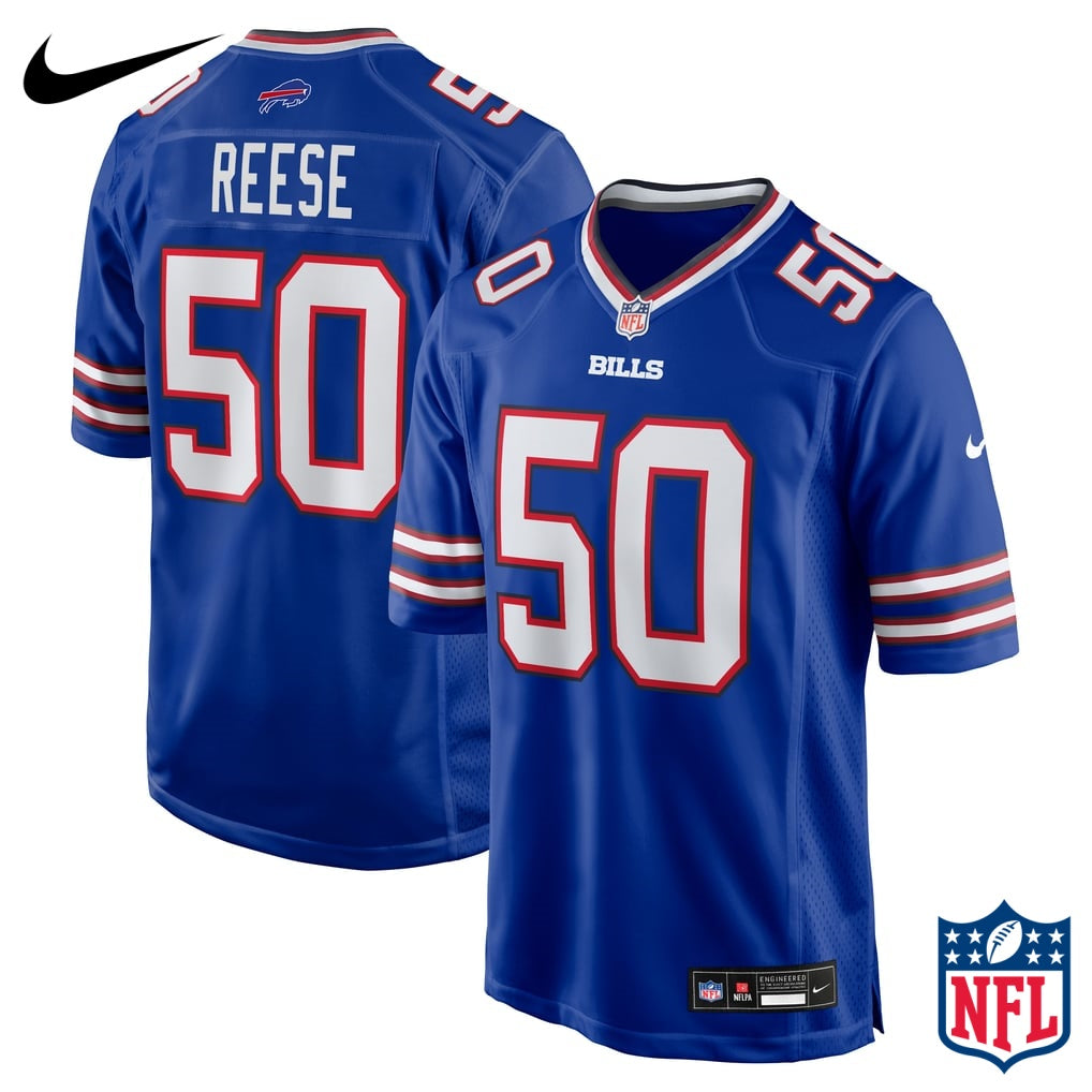 Nike Greg Rousseau #50 Buffalo Bills Royal Blue Home Game Jersey
