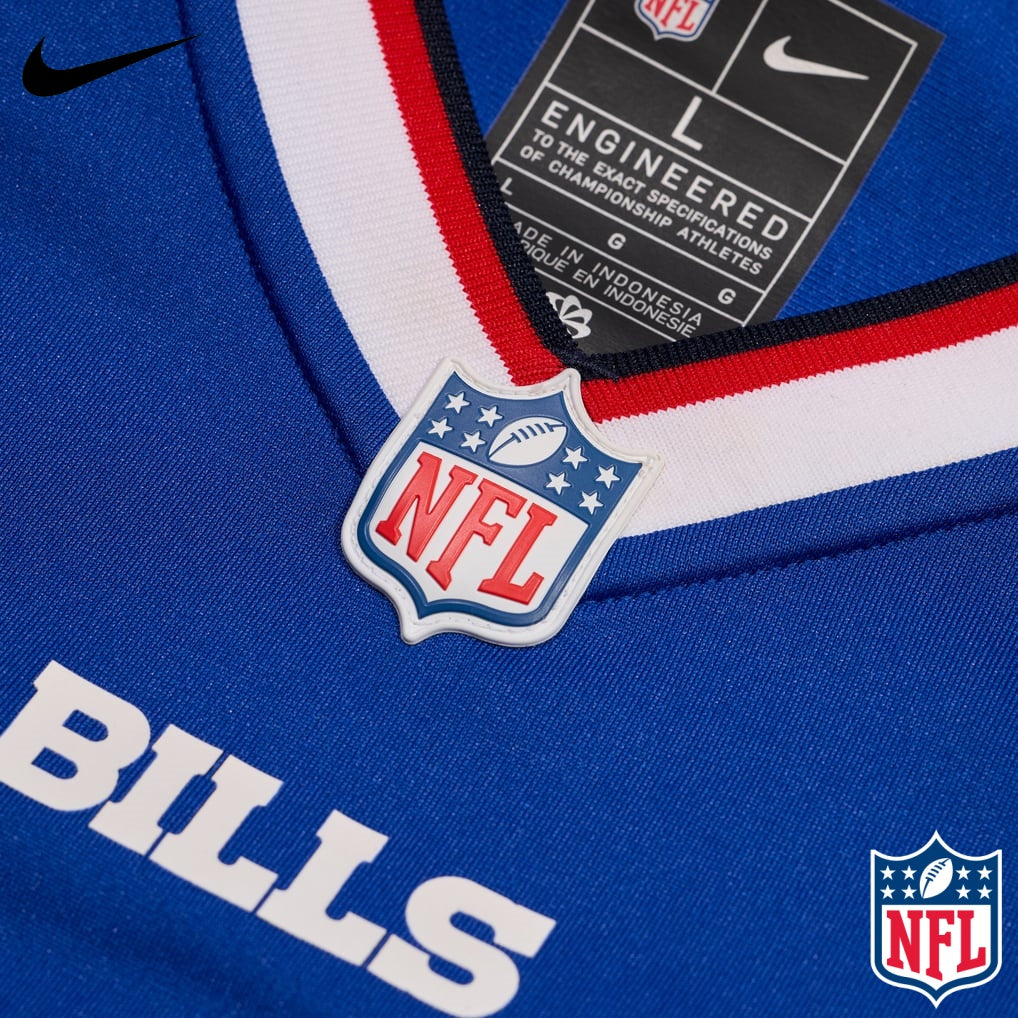 Nike Greg Rousseau #50 Buffalo Bills Royal Blue Home Game Jersey