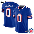 Nike Keon Coleman #0 Buffalo Bills Royal Blue Home Game Jersey